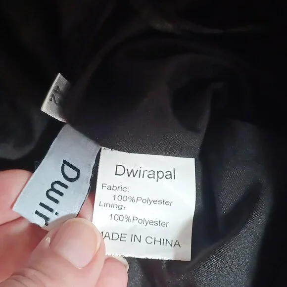 Womens Midi Skirt Size Medium Pleated Black Floral Dark Cottage Boho Western - Picture 7 of 8